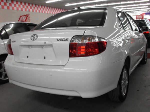 2007 豐田 VIOS 1.5 白 照片7