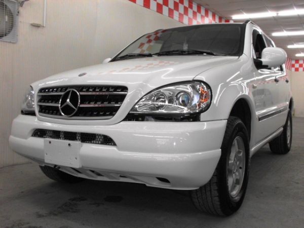 2000賓士ML320 3.2白4WD 照片1