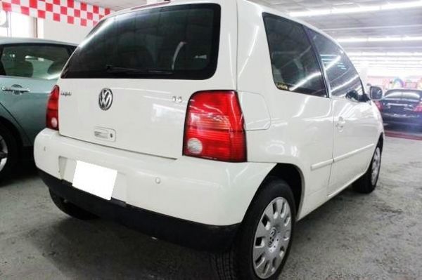 01 VW 福斯  Lupo 1.4 白 照片6