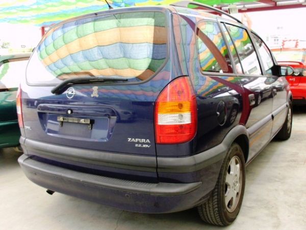 2002 歐寶 ZAFIRA 2.2 藍 照片7