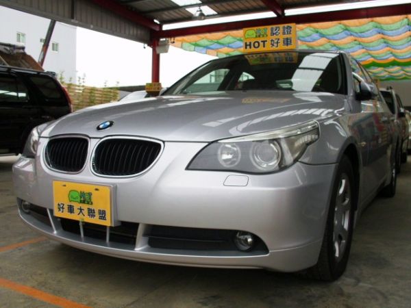 2004BMWE60 520 2.2銀  照片1