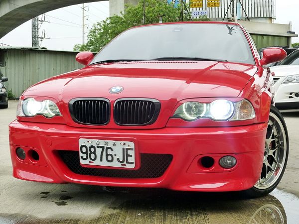 【市場稀有】BMW 320CI 法拉利紅 照片2