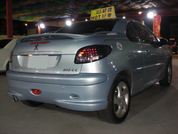 2005 寶獅 206CC 1.6銀  照片9