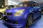 台中市2007 鈴木Swift 1.5 藍 SUZUKI 鈴木 / Swift中古車