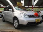 台中市2009 日產 LIVINA 1.6 銀 NISSAN 日產中古車