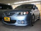 台中市2006 馬自逹 馬3 2.0S 藍 MAZDA 馬自達 / 3中古車