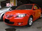 台中市2008 馬自達 馬3 2.0S 紅 MAZDA 馬自達 / 3中古車