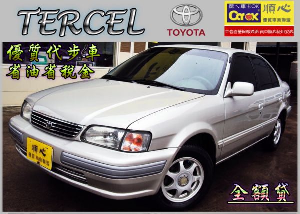 TERCEL 皮椅.鋁圈.CD.優質代步 照片1