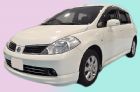 台中市日產 TIIDA鐵達5D 1.8 白 NISSAN 日產 / TIIDA中古車