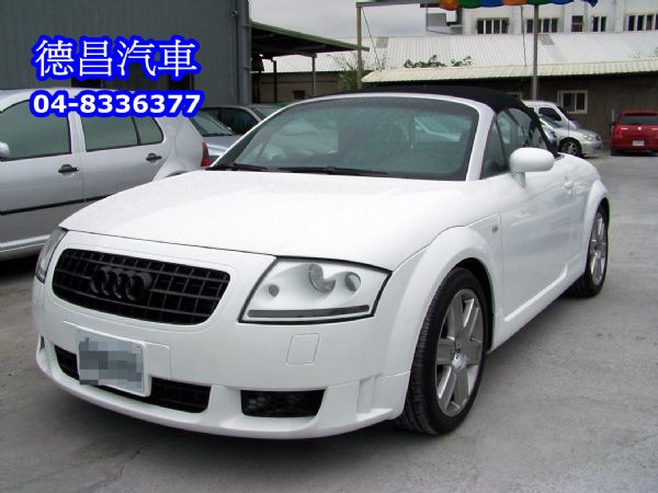 AUDI TT 01年1.8白 6速手排 照片1