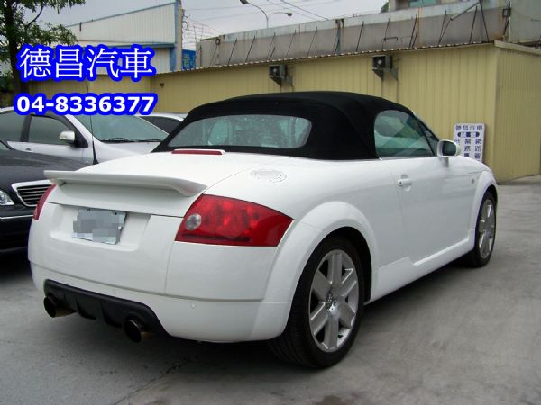 AUDI TT 01年1.8白 6速手排 照片2