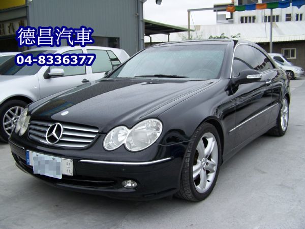 CLK240 C209型03年2.6黑 照片1