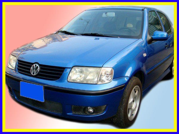 02年VW福斯 POLO 1.4 藍 照片1