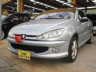 台中市2005 寶獅 206CC 1.6銀 PEUGEOT 寶獅 / 206 CC中古車