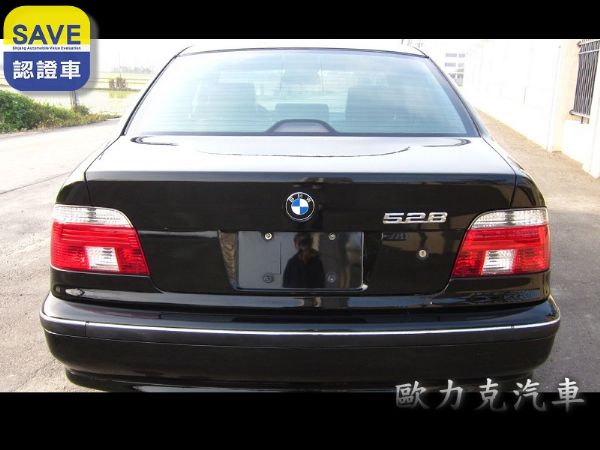97年出廠 BMW 528 E39 黑色 照片8