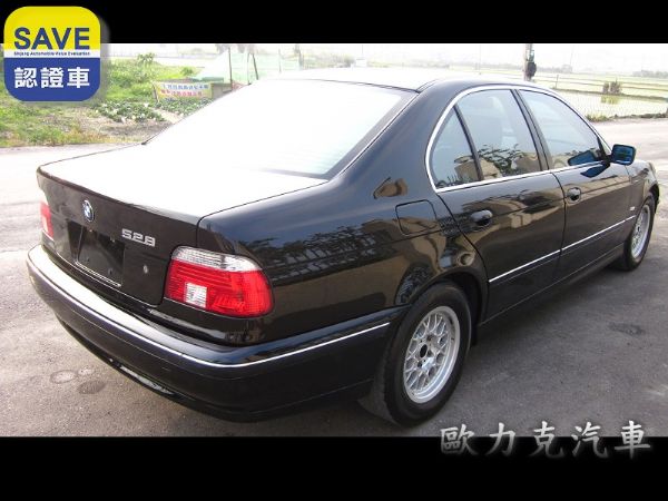 97年出廠 BMW 528 E39 黑色 照片9