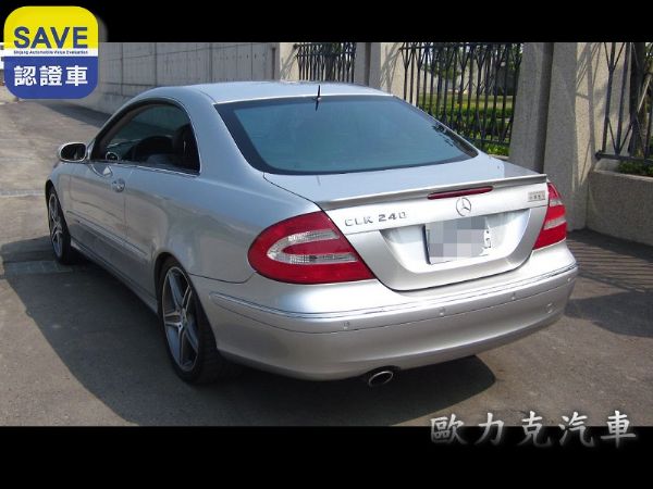 BENZ CLK240 總代理 雙門轎跑 照片4