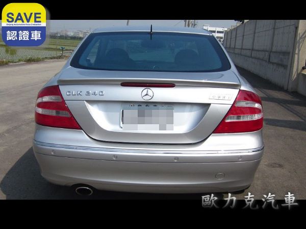 BENZ CLK240 總代理 雙門轎跑 照片5