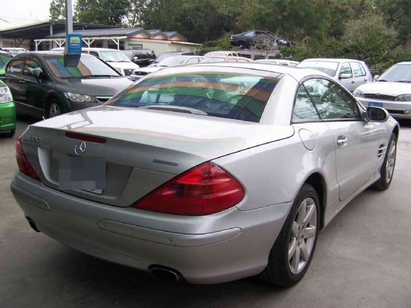 BENZ SL350 03年 3.7銀 照片2