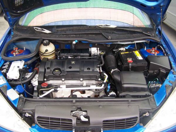 PEUGEOT 206 04年 1.6藍 照片7