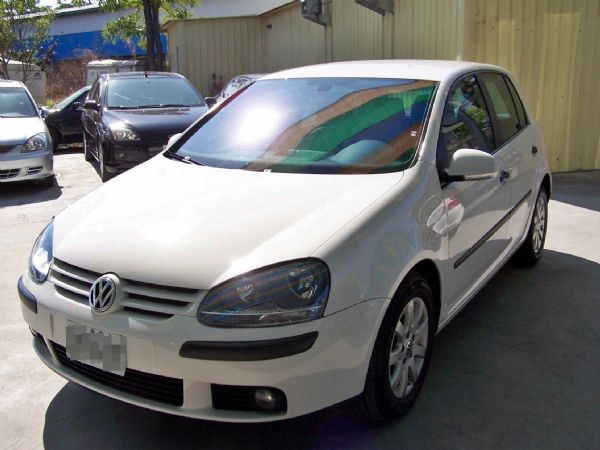 VW 福斯 GOLF 04年 1.6白 照片1