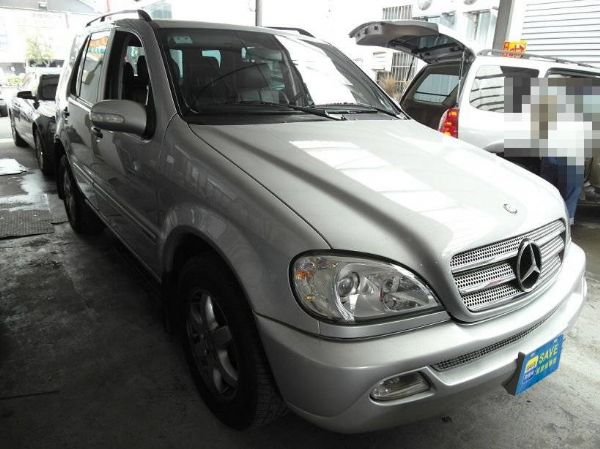 BENZ ML350 03年 3.7銀 照片2