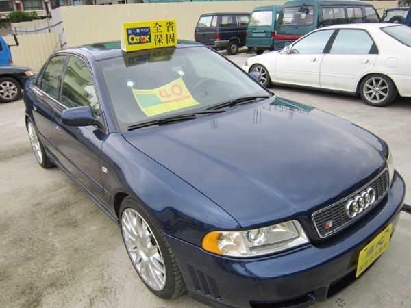 00年audi S4 2 7雙渦輪藍 Audi 奧迪s4 台中中古車 二手車 台中中古汽車 台中中古車