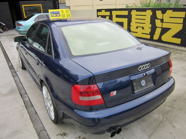 00年AUDI S4 2.7雙渦輪 藍 照片4