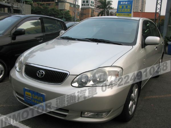 運通汽車-2004年-豐田-Altis 照片1