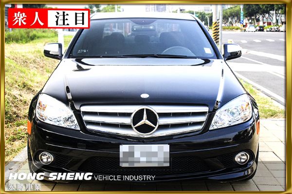 【宏勝車業】2009c300黑 照片1