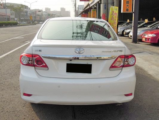 【高鐵汽車】2010 豐田ALTIS 白 照片8