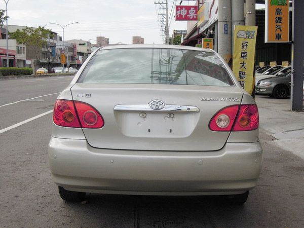 【高鐵汽車】2001 豐田 ALTIS  照片9