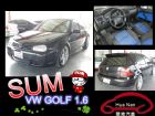 台中市VW 福斯 Golf 狗夫 黑 1.6 VW 福斯 / Golf中古車