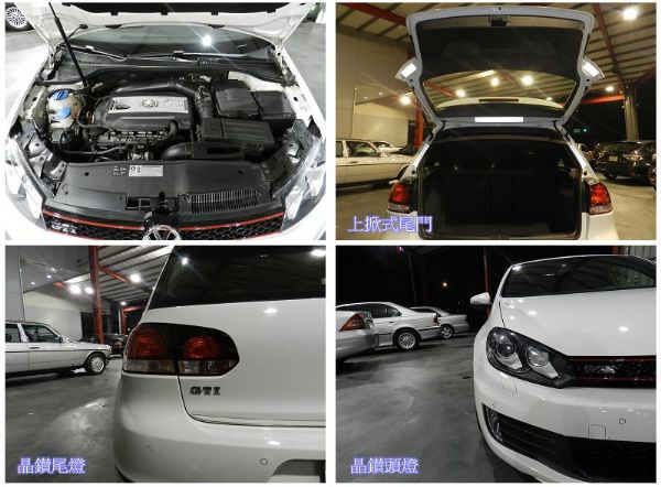 VW 福斯 Golf Gti 六代 白  照片8