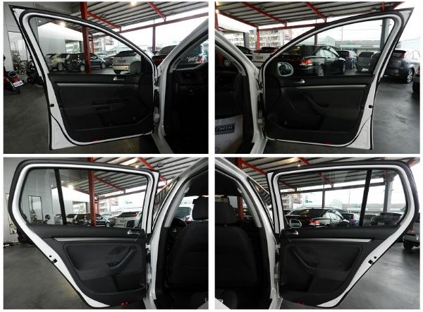 VW福斯 GOLF TDI 柴油 白  照片7