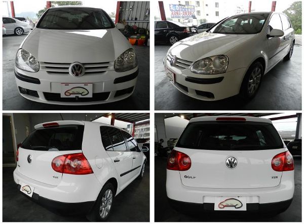 VW福斯 GOLF TDI 柴油 白  照片9