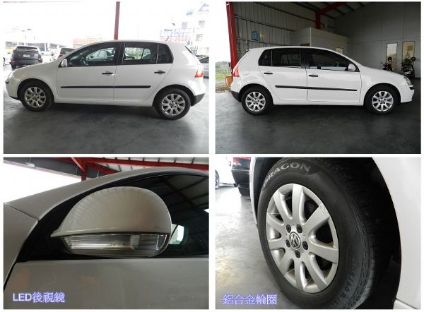 VW福斯 GOLF TDI 柴油 白  照片10