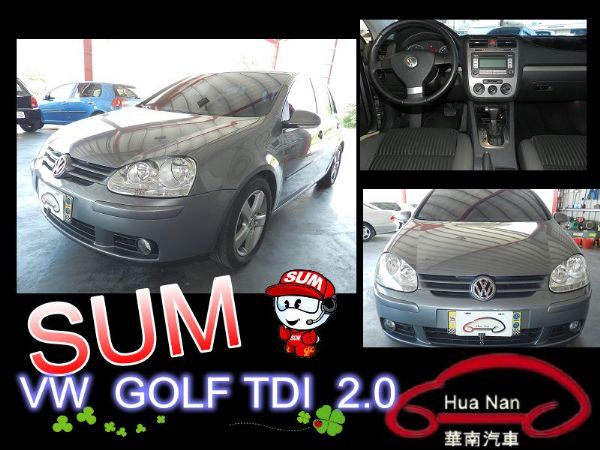 VW 福斯 GOLF TDI 鐵灰  照片1