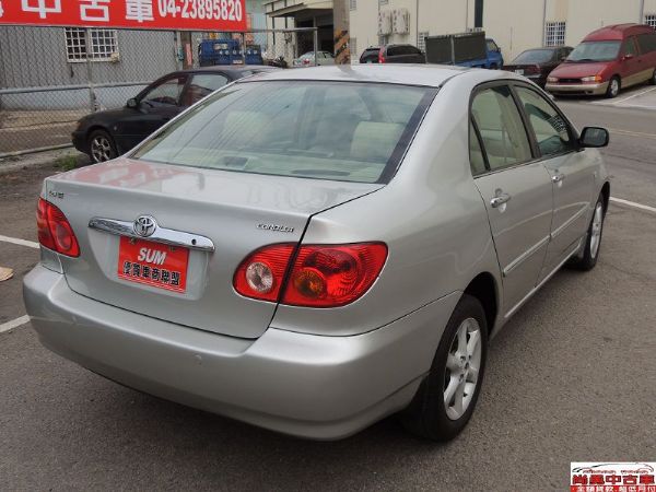 2001年 Toyota Altis 照片8