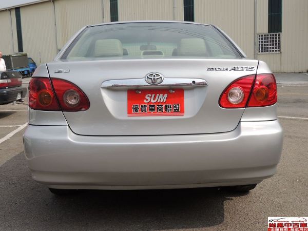 2001年 Toyota Altis 照片7