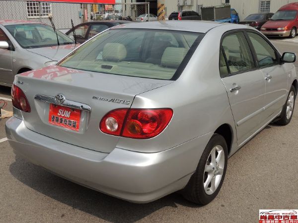 2001年 Toyota Altis 照片8