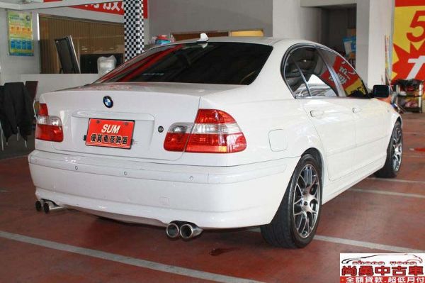 2004年 BMW 318 白 2.0 照片8