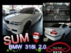 台中市BMW 寶馬 318i 白 2.0 BMW 寶馬 / 318i中古車