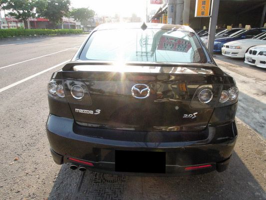 【高鐵汽車】2008 馬自達 3 黑  照片9