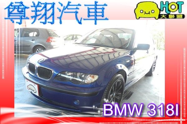 BMW 318I 2.0 藍色 照片1