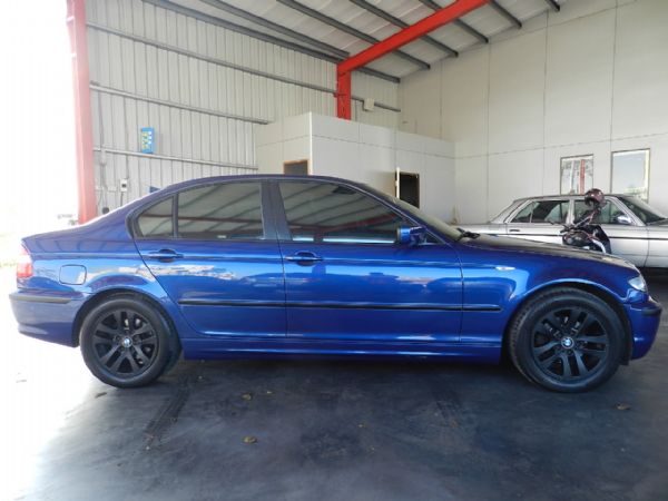BMW 318I 2.0 藍色 照片8