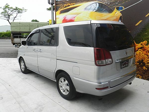 2002年 日產Serena QRV 銀 照片10