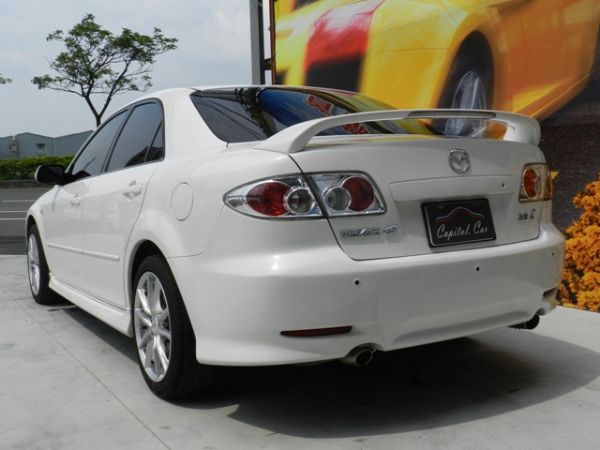 2004年Mazda 馬自達 6S 白 照片10