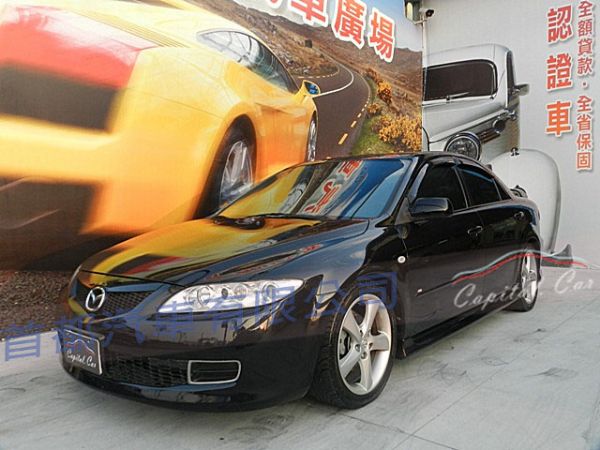 2004年 馬自達 6S 2.3 黑 照片1