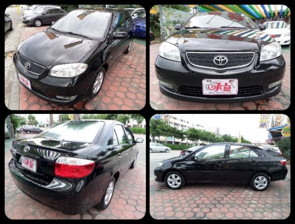 2006 豐田 Vios 黑 1.5 照片2